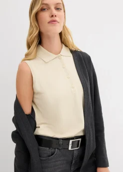 Femme bonprix Sweats|Gilet long en sweat doux