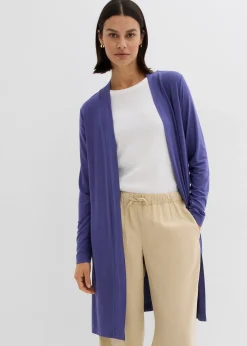 bonprix Gilet long et doux|Femme Basiques|T-Shirts & Tops