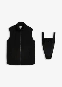 bonprix Gilet sans manches de grossesse et portage en polaire|Femme Femme Enceinte