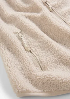 Femme bonprix Femme Enceinte|Gilet sans manches de grossesse et de portage en sherpa douillette