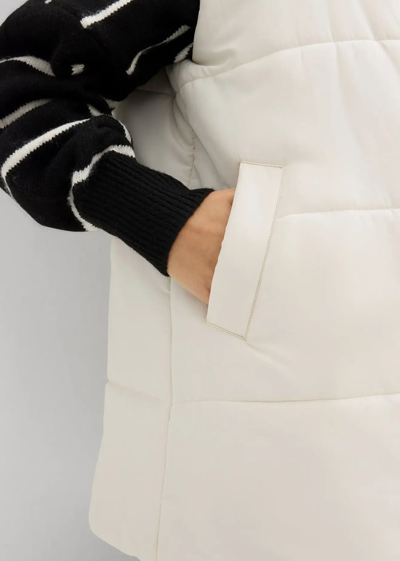 bonprix Gilet sans manches 4en1 doublé pour la grossesse, réversible, avec empiècement de portage|Femme Femme Enceinte