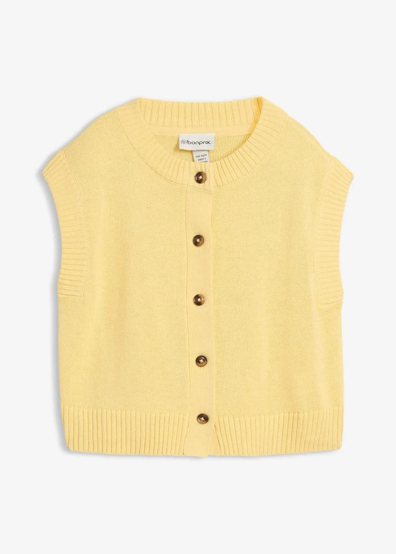 Femme bonprix Maille|Vestes & Manteaux|Gilet sans manches en maille