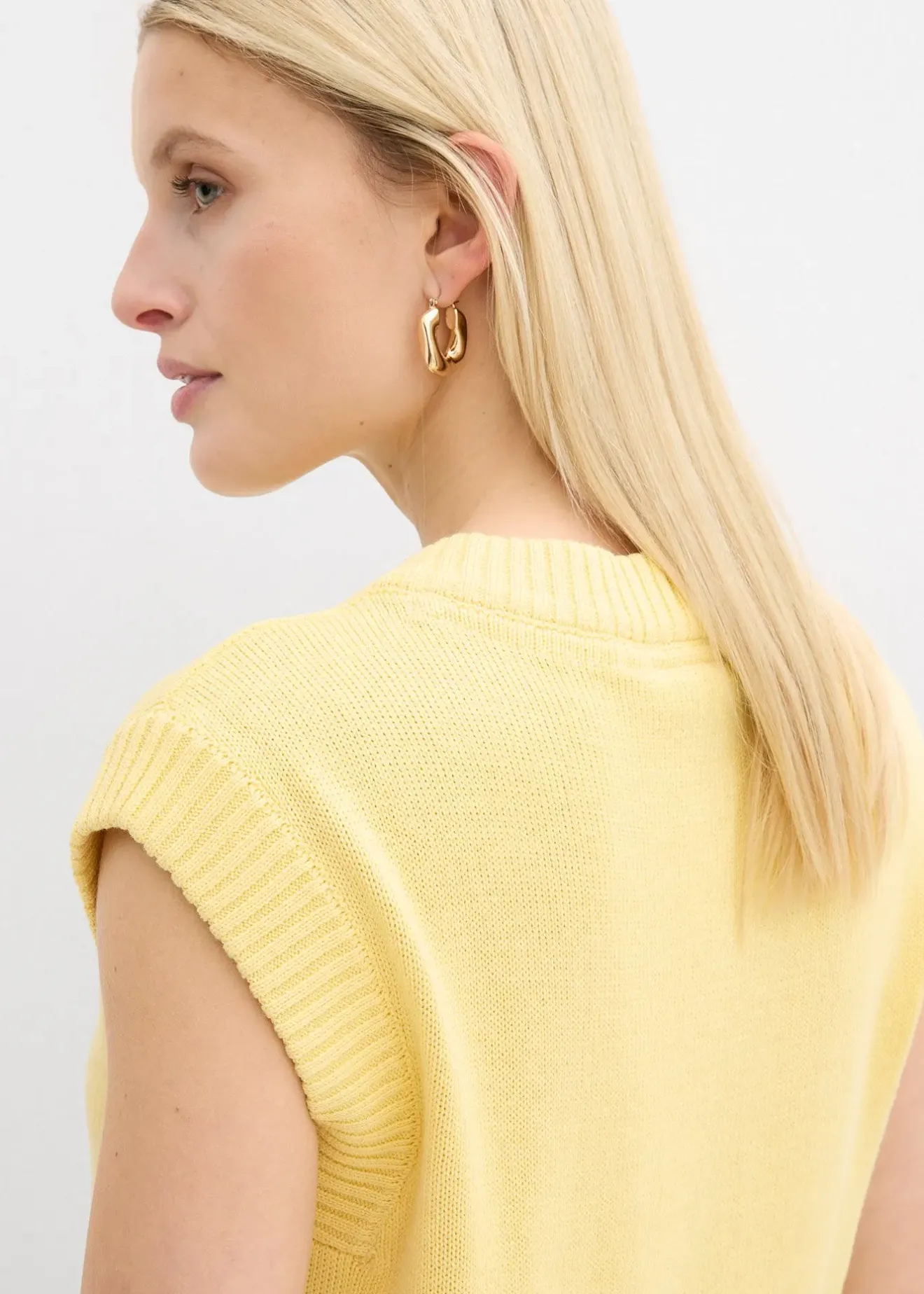 Femme bonprix Maille|Vestes & Manteaux|Gilet sans manches en maille