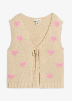 Femme bonprix Maille|Vestes & Manteaux|Gilet sans manches en maille