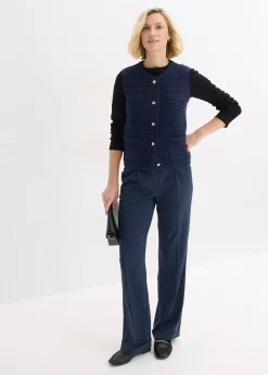 bonprix Gilet sans manches en maille|Femme Maille|Vestes & Manteaux