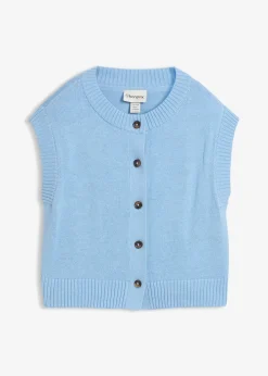 bonprix Gilet sans manches en maille|Femme Maille|Vestes & Manteaux