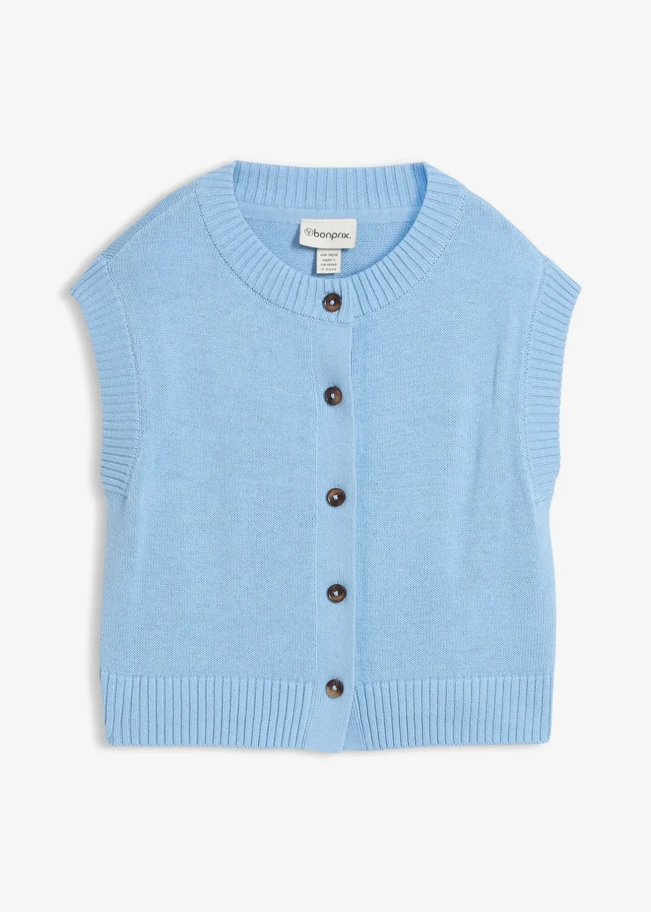 bonprix Gilet sans manches en maille|Femme Maille|Vestes & Manteaux