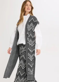 Femme bonprix Maille|Vestes & Manteaux|Gilet sans manches en maille