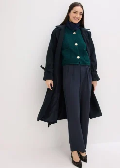 Femme bonprix Maille|Vestes & Manteaux|Gilet sans manches en maille à boutons décoratifs