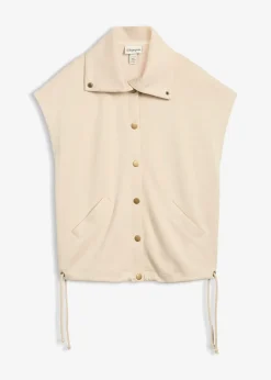 Femme bonprix Vestes & Manteaux|Gilet sans manches en matière néoprène confortable