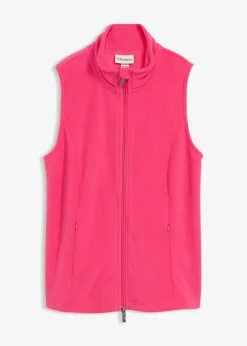 Femme bonprix Sweats|Vestes & Manteaux|Gilet sans manches en polaire avec poches
