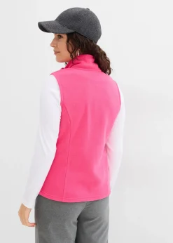 Femme bonprix Sweats|Vestes & Manteaux|Gilet sans manches en polaire avec poches
