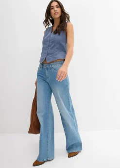 Femme bonprix Vestes & Manteaux|Gilet sans manches en velours côtelé