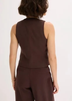 bonprix Gilet sans manches en viscose mélangée|Femme Vestes & Manteaux