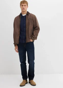 Homme bonprix Pulls & Gilets|Gilet slim en fine maille avec laine mérinos