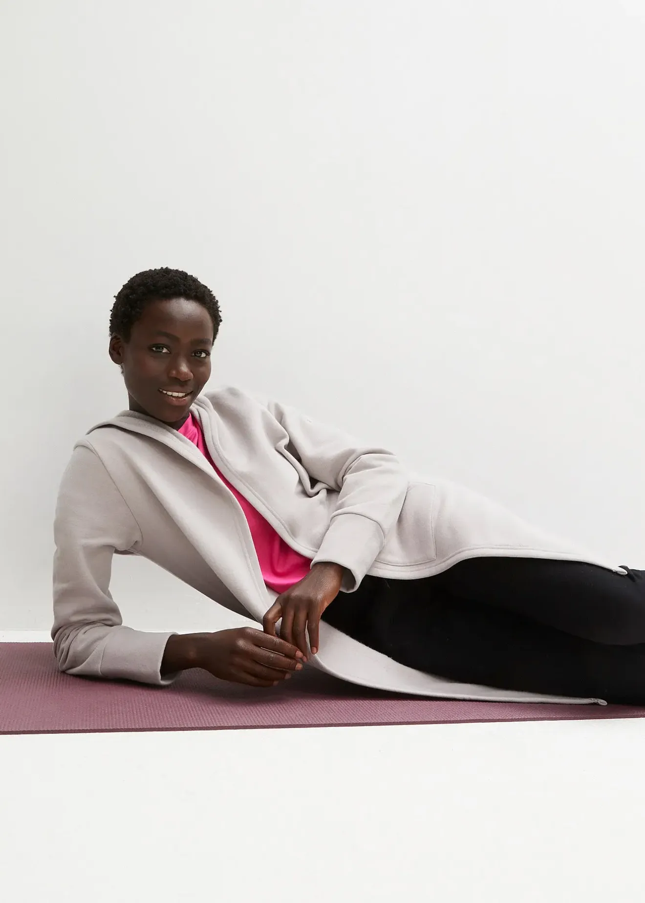 bonprix Gilet sweat long|Femme Sweats