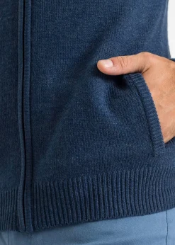 Homme bonprix Pulls & Gilets|Gilet zippé en fine maille