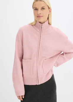 bonprix Gilet zippé en maille|Femme Maille|Pulls & Gilets