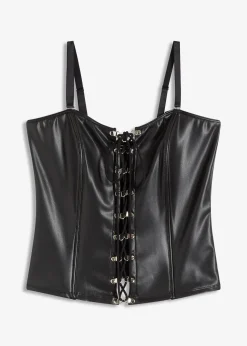 Femme bonprix Lingerie Érotique|Guêpière wetlook à laçage