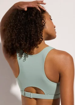 Femme bonprix Maillots De Bain Sport|Bikinis|Haut de bikini brassière à bande sous-poitrine réglable