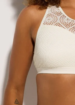 bonprix Haut de bikini brassière avec dentelle|Femme Bikinis|Maillots Séparables