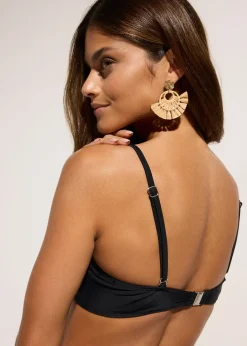 bonprix Haut de maillot à armatures et fronces latérales|Femme Grands Bonnets D-F|Bikinis