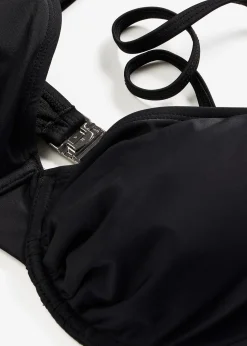 bonprix Haut de maillot à armatures et fronces latérales|Femme Grands Bonnets D-F|Bikinis