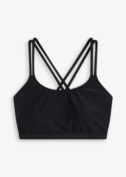 bonprix Haut de maillot brassière à bretelles croisées|Femme Maillots De Bain Sport|Bikinis
