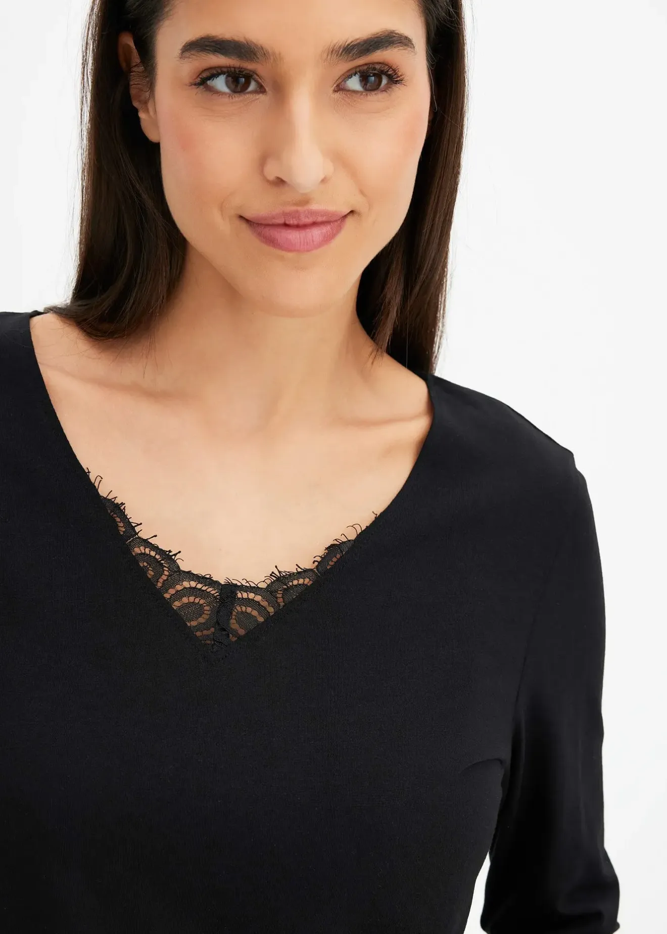 Femme bonprix Basiques|Lingerie Nuit|Haut de pyjama contenant de la viscose