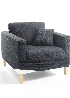 bpc living bonprix collection Salon·Couvertures & Jetés De Canapé|Jetés & Housses De Canapé|Housse GAICO effet froissé