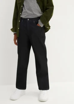 bonprix Jean ample à taille réglable, droit|Enfant Vêtements Enfant|Garçons 9-16 Ans·Jeans