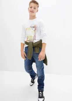 Enfant bonprix Vêtements Enfant|Garçons 9-16 Ans·Jeans|Jean ample, droit et extensible