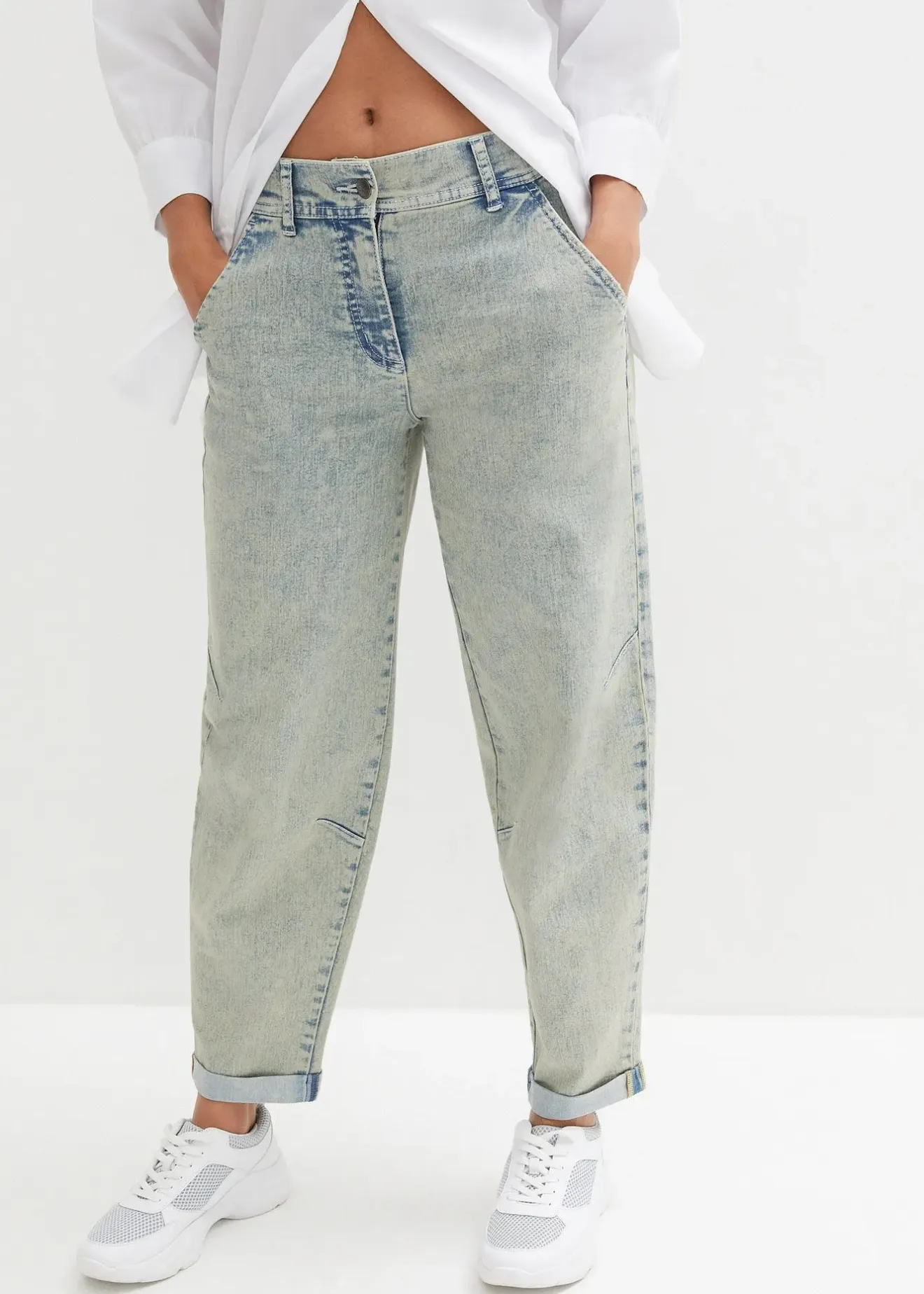 bonprix Jean au délavage vintage|Femme Jeans