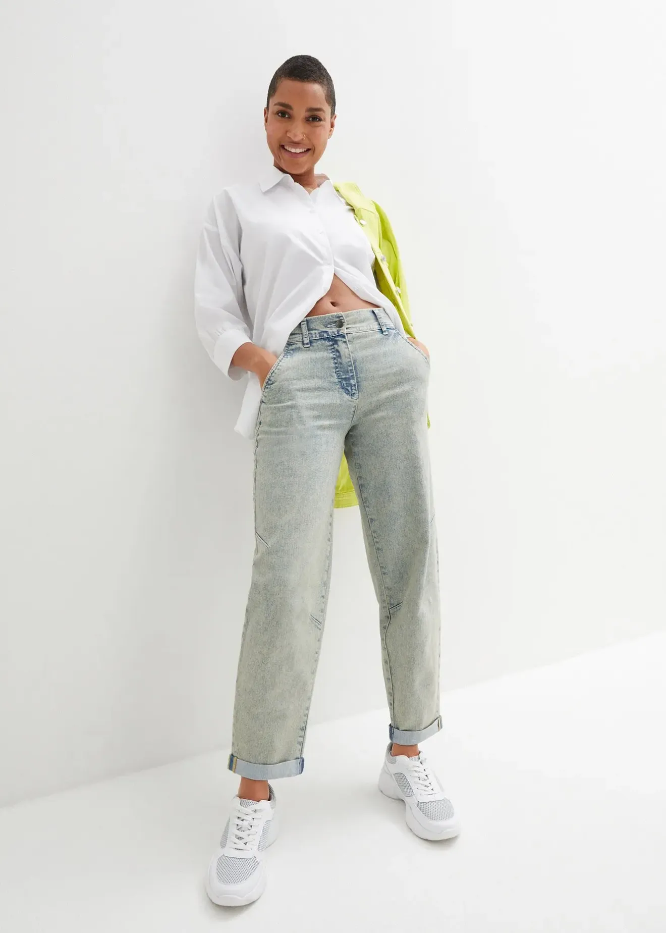 bonprix Jean au délavage vintage|Femme Jeans