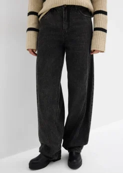Femme bonprix Jeans|Tailles Petite|Jean Balloon taille mi-haute