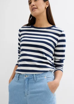 bonprix Jean balloon taille mi-haute ultra doux, cropped|Femme Jeans