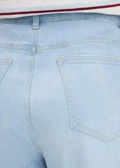 bonprix Jean barrel taille haute en coton|Femme Jeans