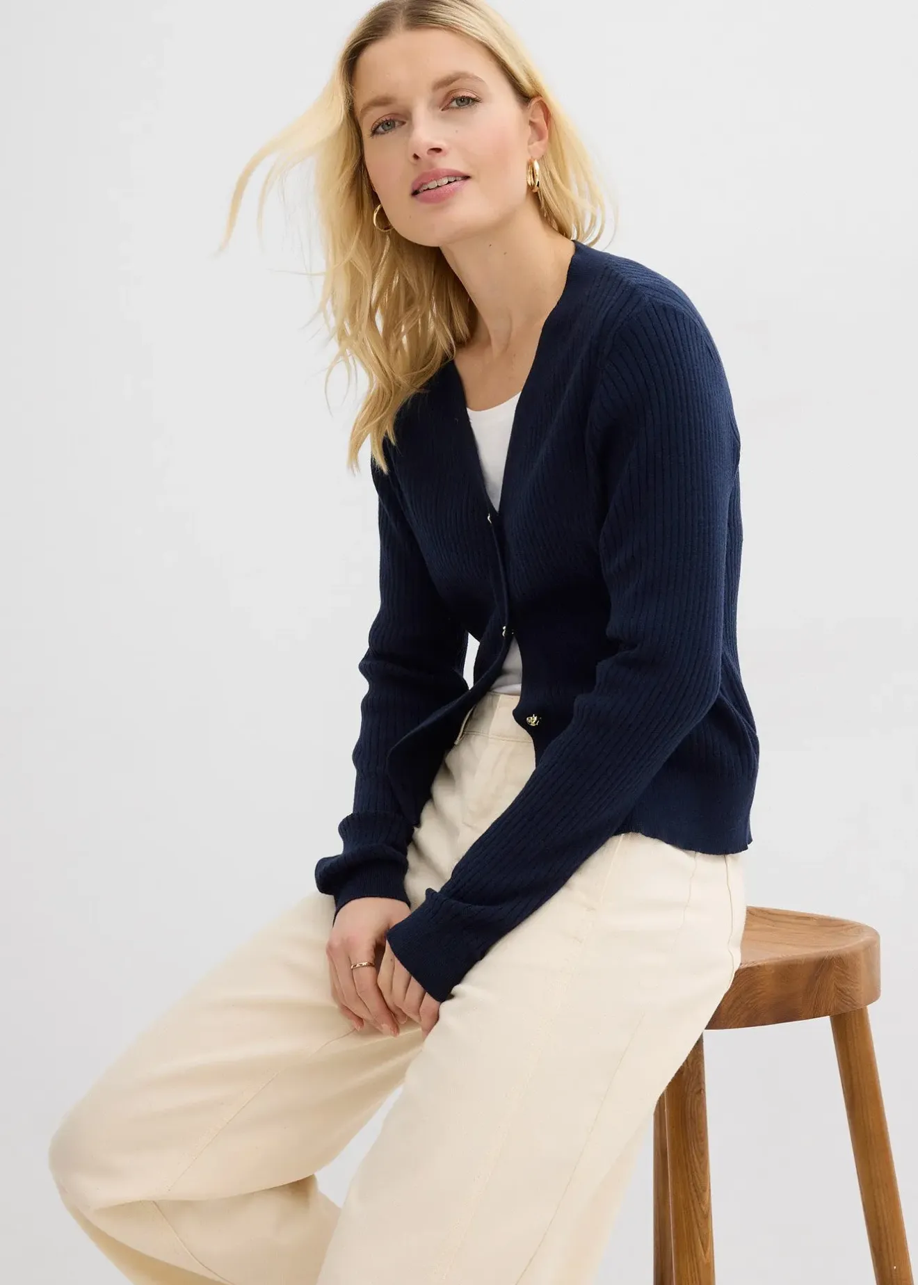 bonprix Jean barrel, taille mi-haute|Femme Jeans