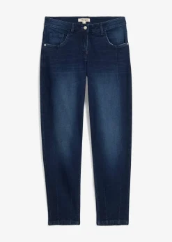 Femme bonprix Jeans|Jean barrel taille mi-haute