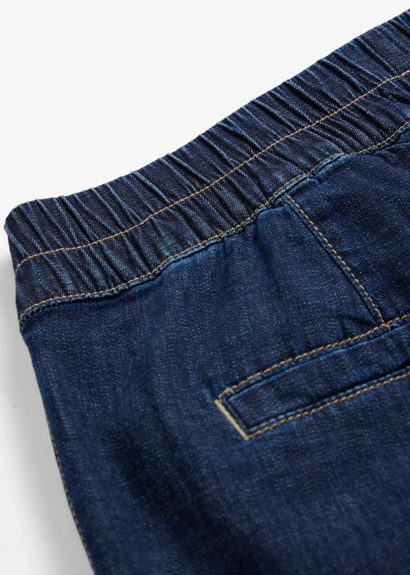 Femme bonprix Jeans|Jean barrel taille mi-haute élastiquée