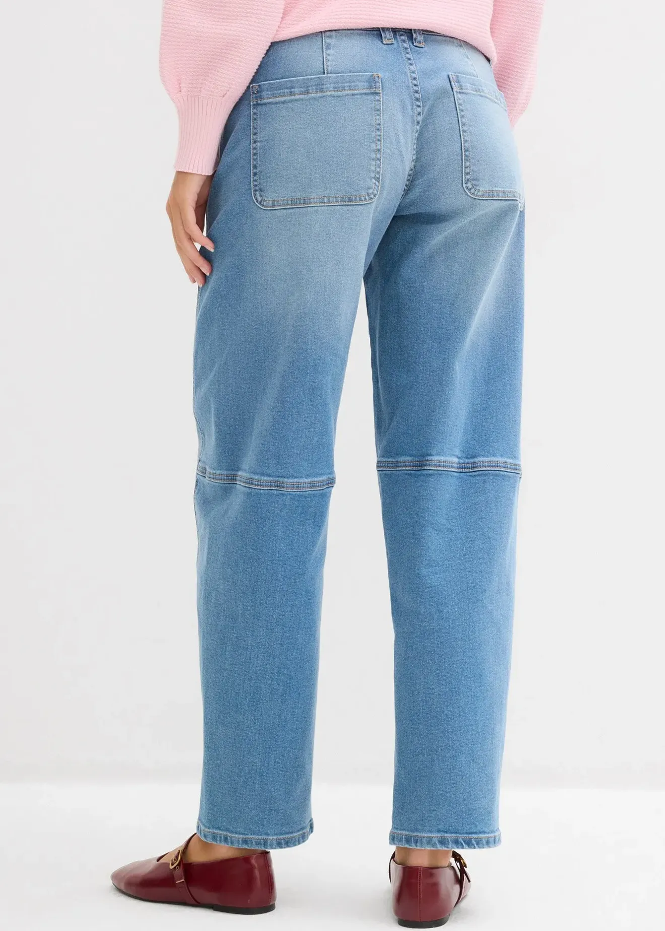 bonprix Jean barrel taille mi-haute|Femme Jeans|Tailles Petite