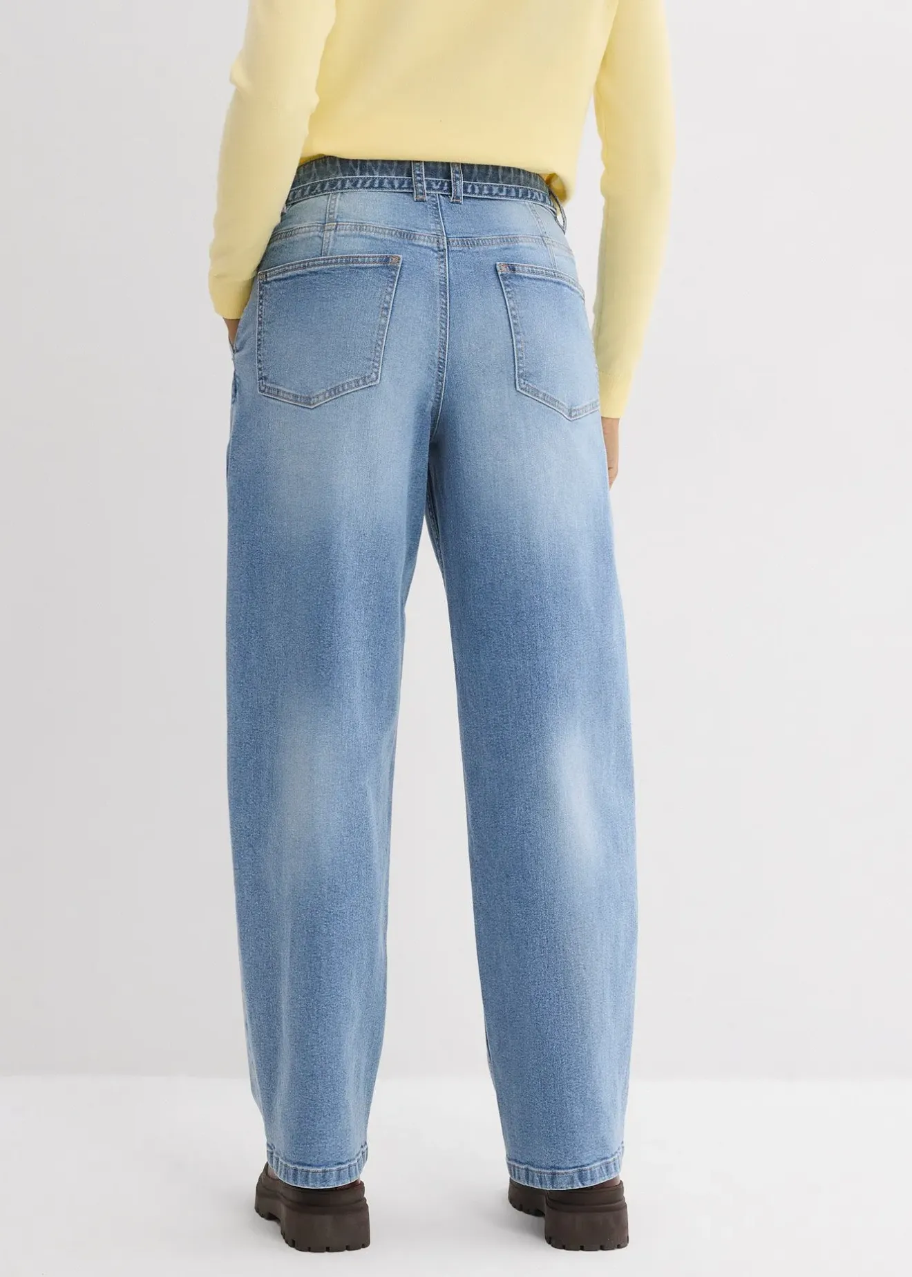 bonprix Jean barrel taille mi-haute|Femme Jeans