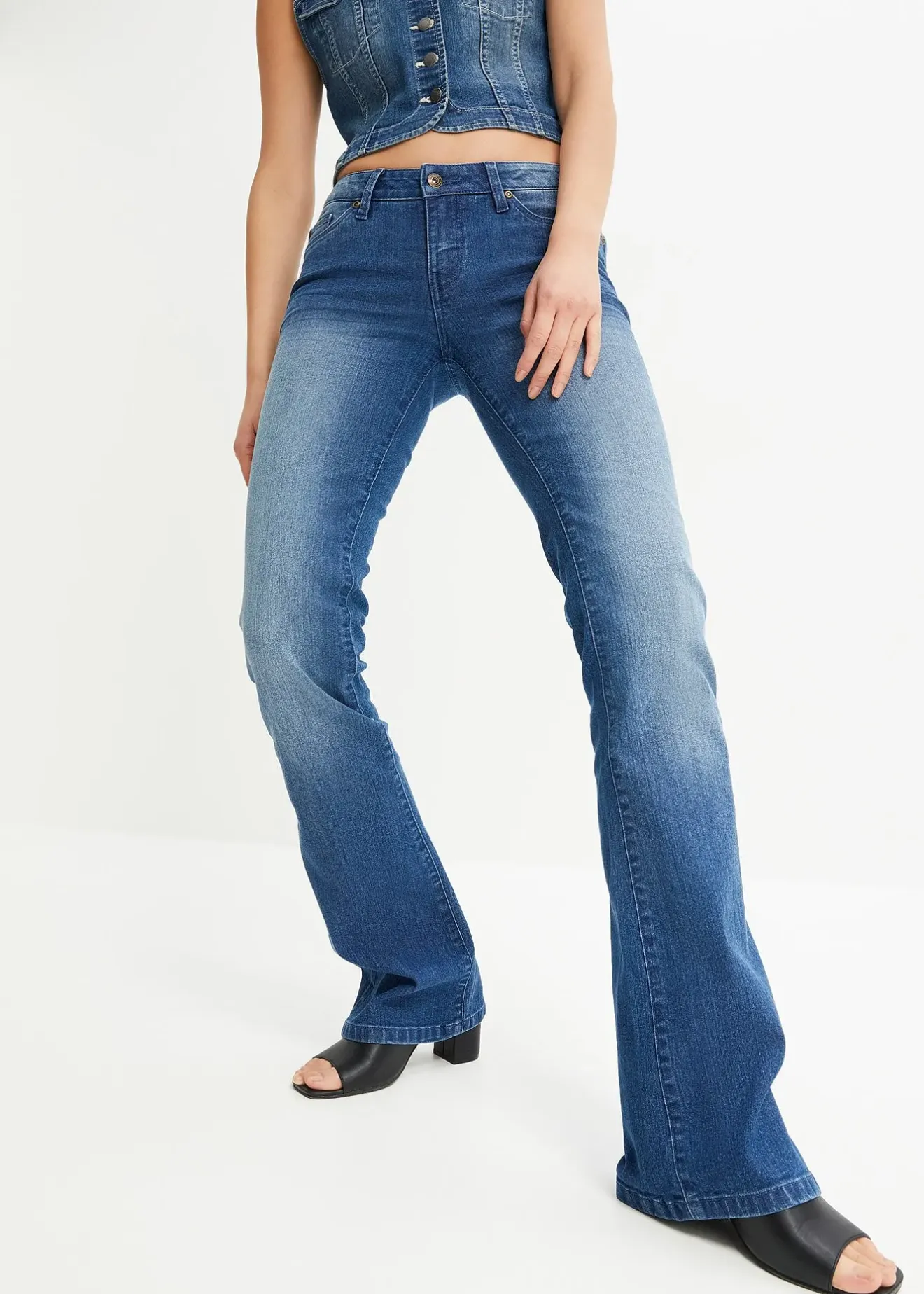 Femme bonprix Jeans|Jean bootcut