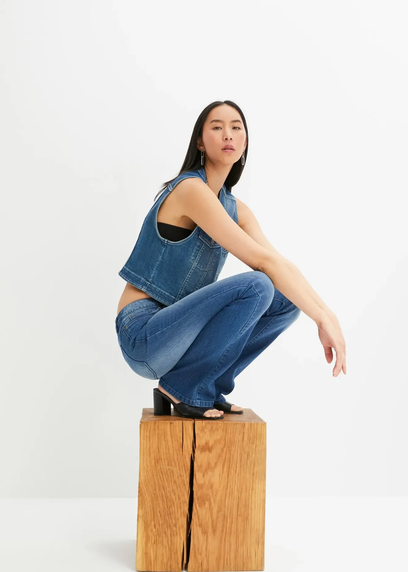 Femme bonprix Jeans|Jean bootcut