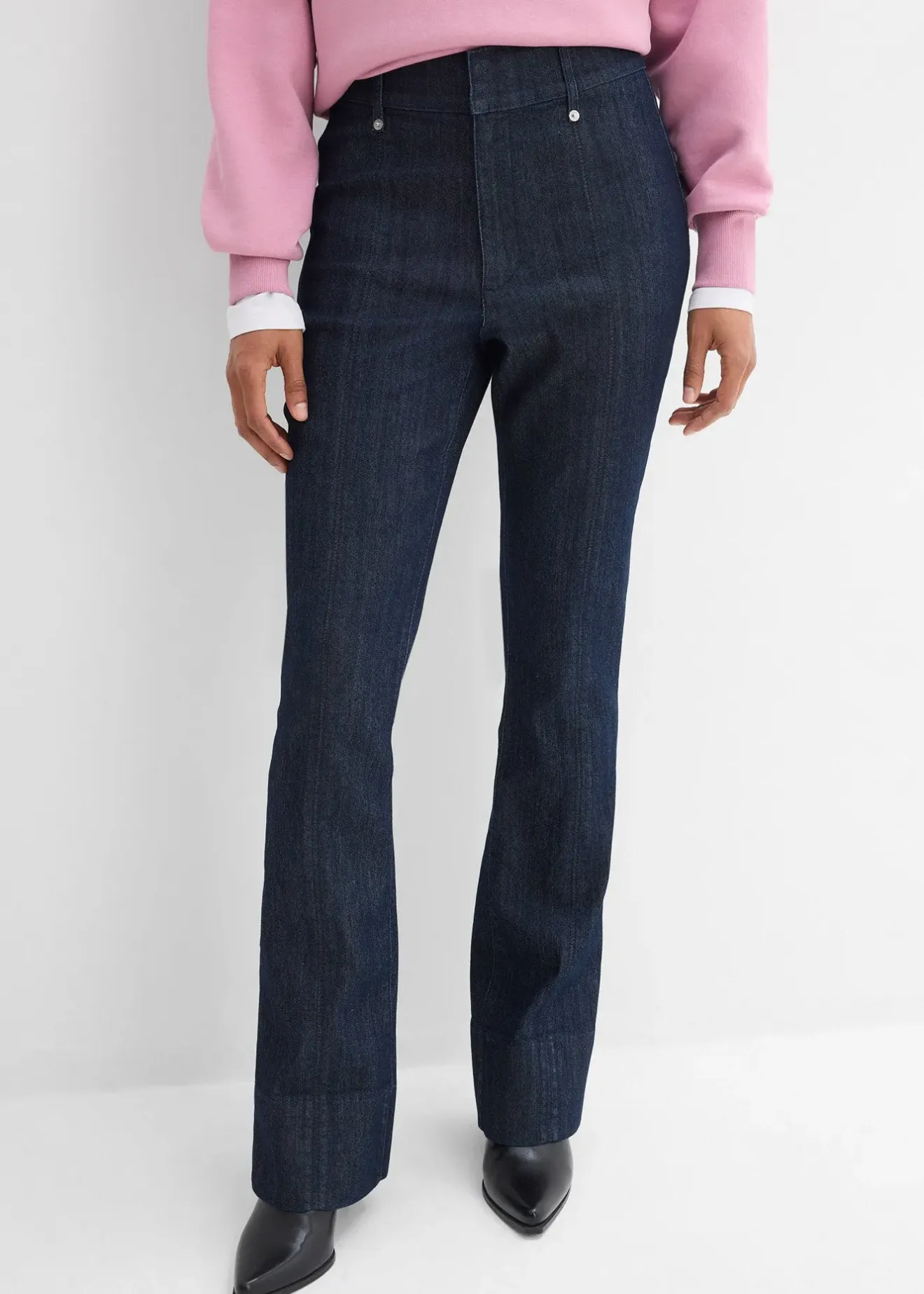 bonprix Jean bootcut taille haute|Femme Jeans|Tailles Petite