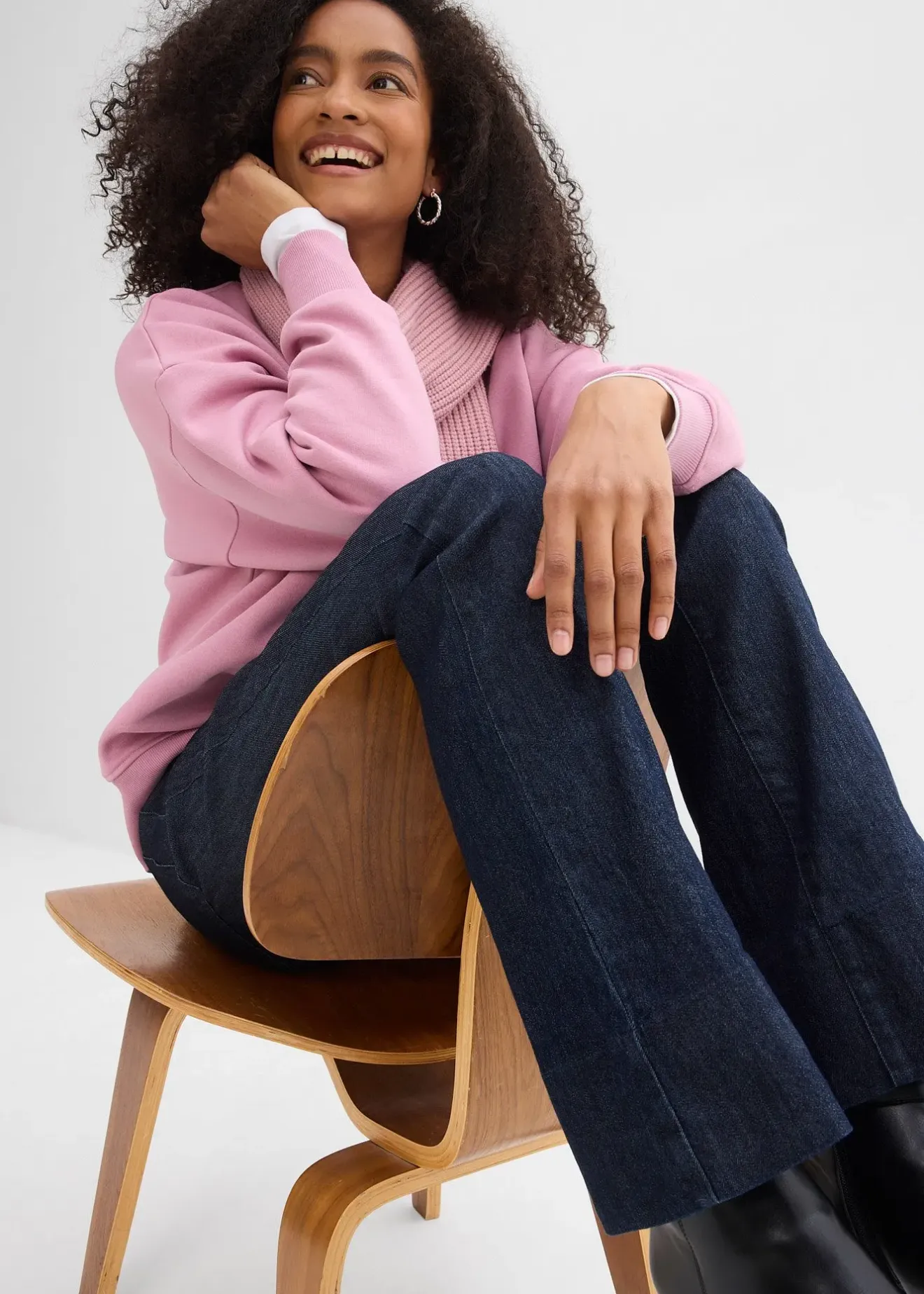 bonprix Jean bootcut taille haute|Femme Jeans|Tailles Petite