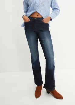 Femme bonprix Jeans|Tailles Petite|Jean bootcut taille mi-haute, extensible