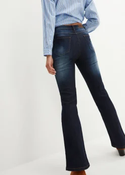 Femme bonprix Jeans|Tailles Petite|Jean bootcut taille mi-haute, extensible