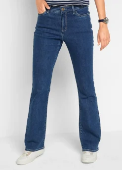 Femme bonprix Jeans|Jean bootcut, taille mi-haute