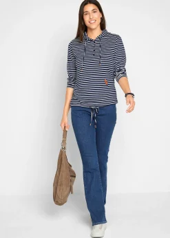 Femme bonprix Jeans|Jean bootcut, taille mi-haute